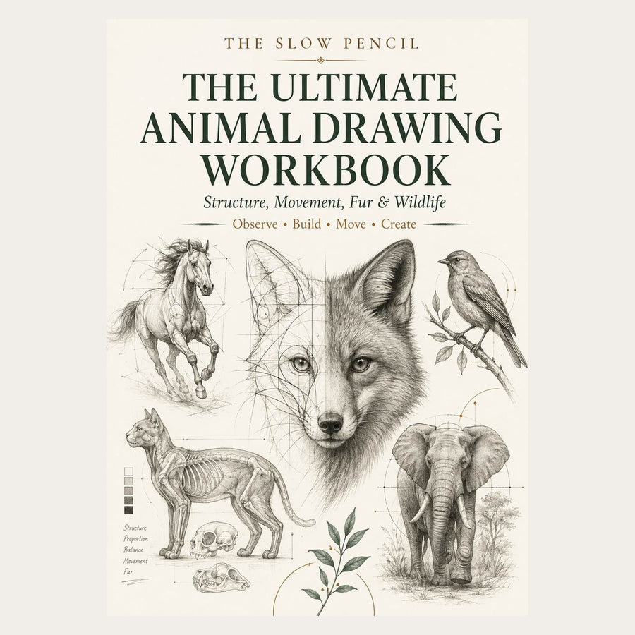 The Ultimate Animal Drawing Workbook