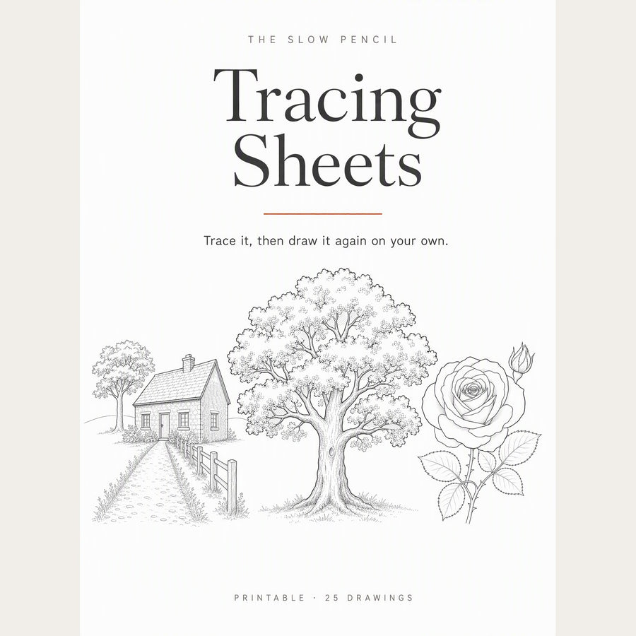 The Slow Pencil Tracing Sheets